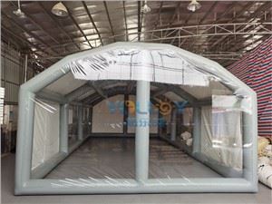 Tenda comercial de armazenamento inflável ao ar livre