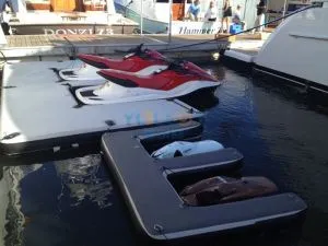 Doca de barco a motor inflável Float Yacht Deck