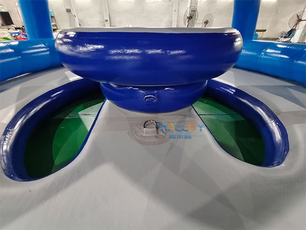 Inflatable Lounge Island Platform With Tent